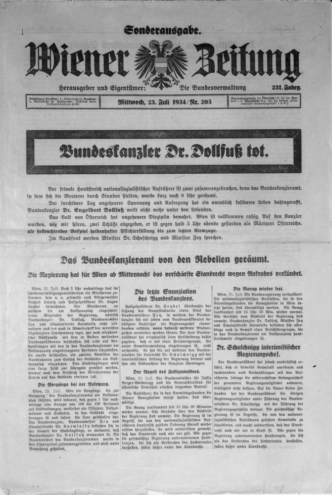 Tagebuch  26.7.1934